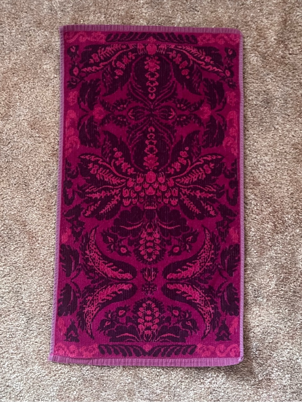 Anthropologie Tova Cotton Velour Hand Towel